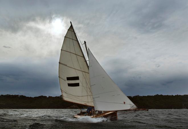 Australian Championship Historic 18ft skiffs 2014, Sydney - TANGALOOMA © Andrea Francolini http://www.afrancolini.com/